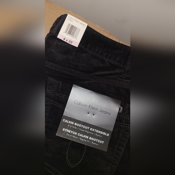 New! Black Calvin Klein jeans Women size 6 - Picture 4 of 5